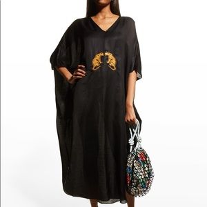CAROLINA K XIM KAFTAN BLACK